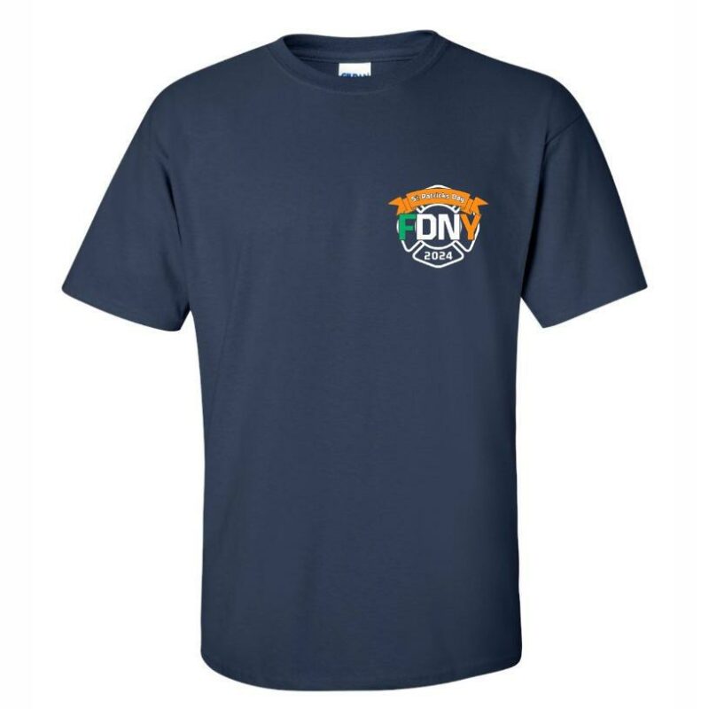 2024 St Patrick's Day Tee - Navy - Image 2