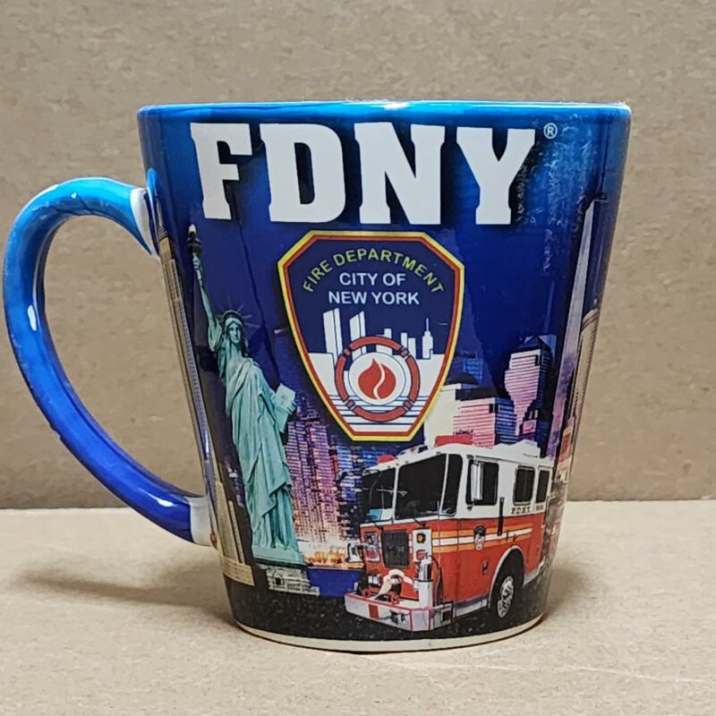 JAVA CUP FDNY BLUE MUG