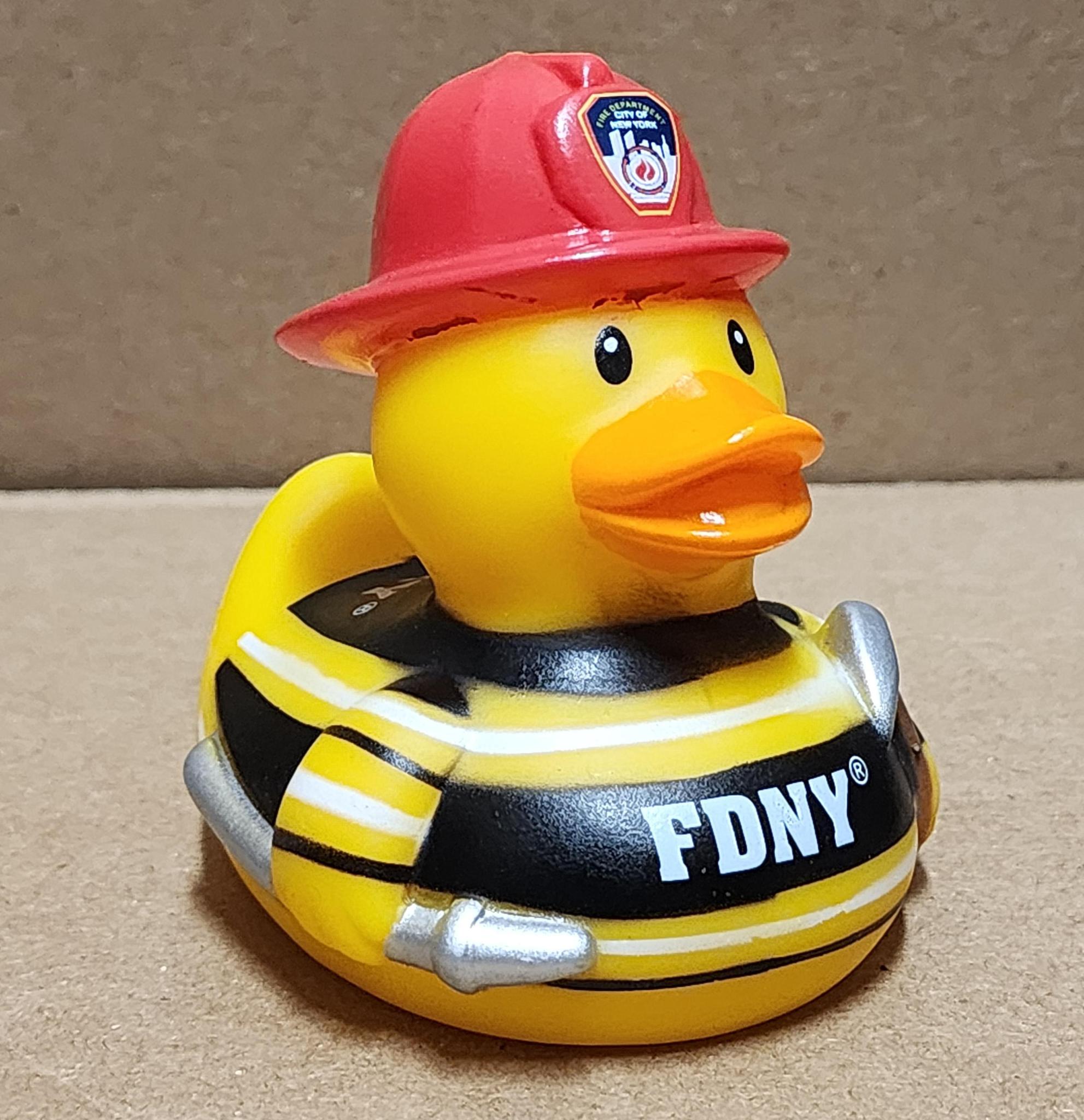 Firefighter rubber duck deals
