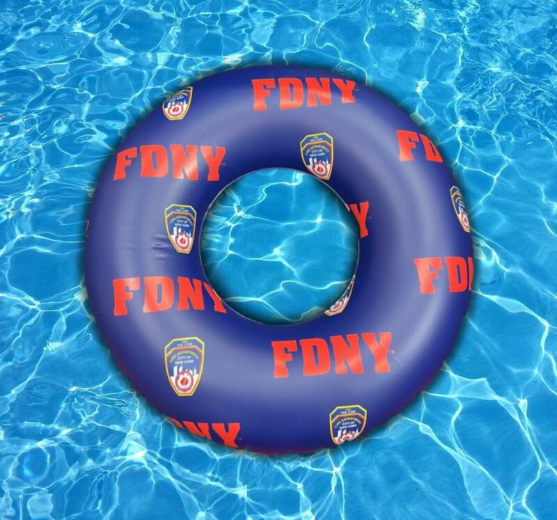 FDNY Pool Tube -blue