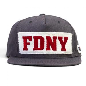 FDNY ROOKIE LADDER HOSE SNAPBACK HAT - RED