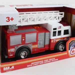 Motorized Fire Truck with Light & Sound