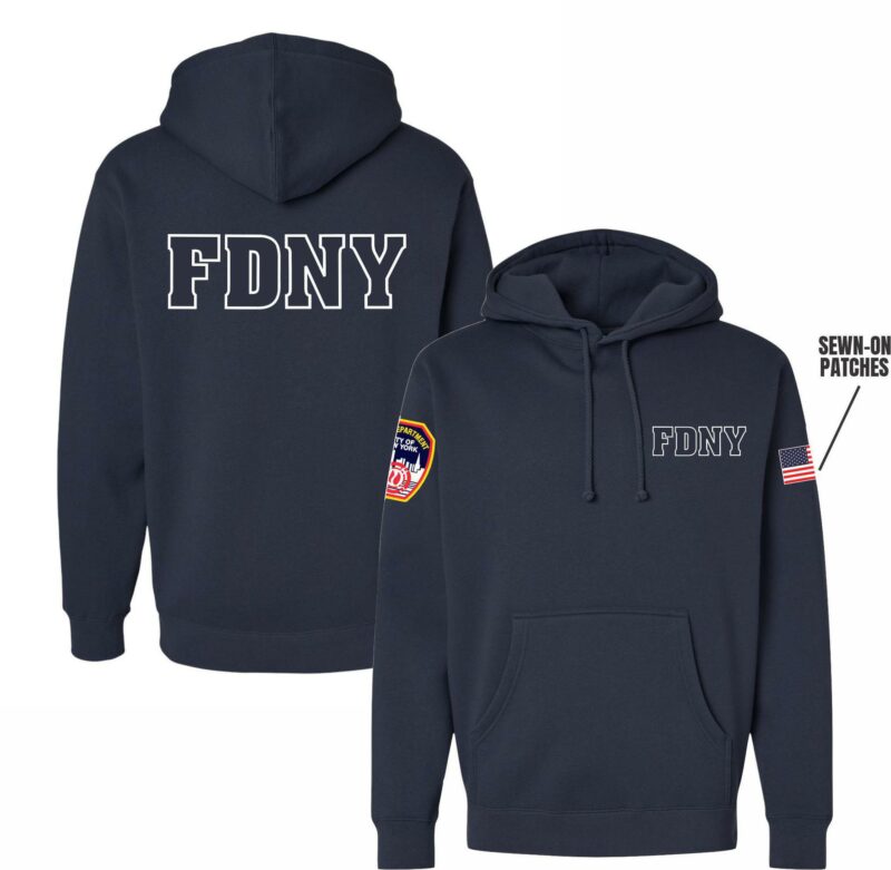 NEW * FDNY PULLOVER HOODIE