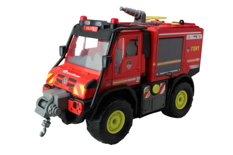 FDNY RESCUE TRUCK W/ WATER GUN & DRONE - Image 4