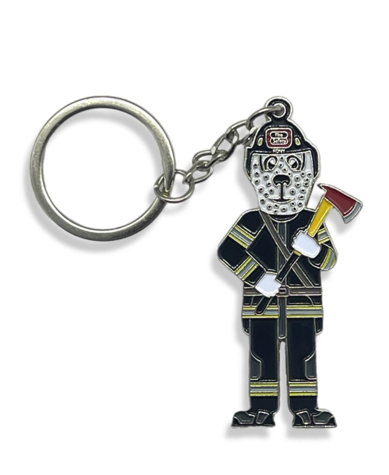 Hot dog key ring