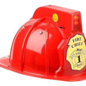 Fire Chief Helmet W light-Red - Image 3