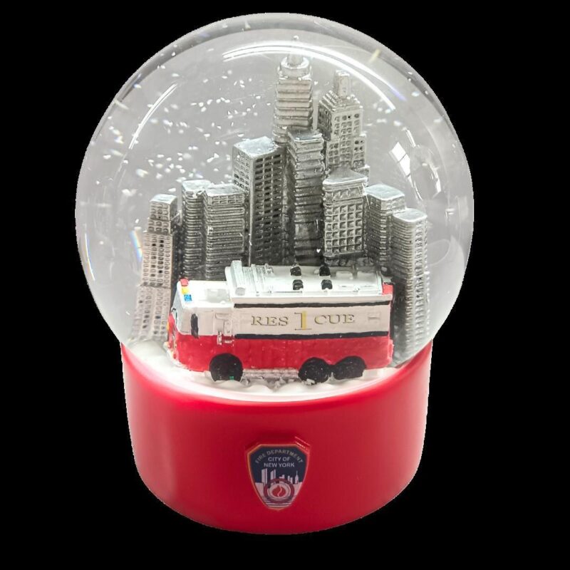Limited edition Christmas Globe -RED