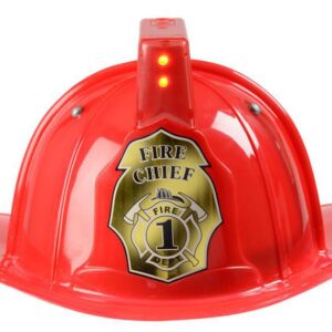 Fire Chief Helmet W light-Red