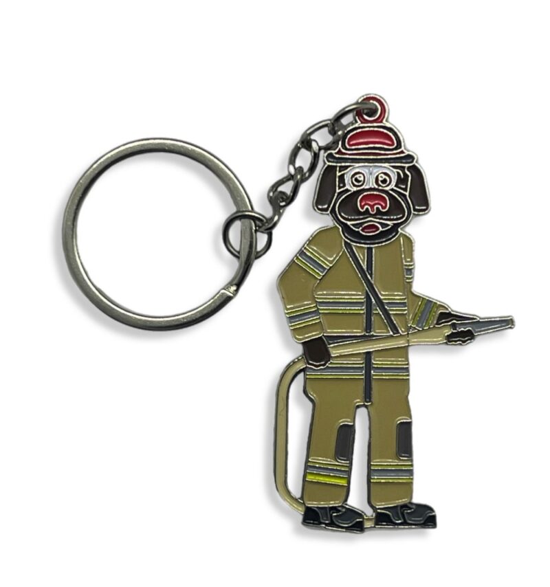 FDNY Siren Key Ring