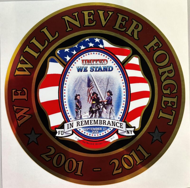 FDNY United We Stand Decal