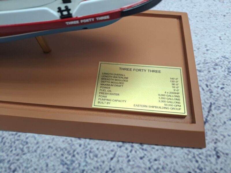 EXCLUSIVE LIMITED EDITION 343 FIRE BOAT - Image 5