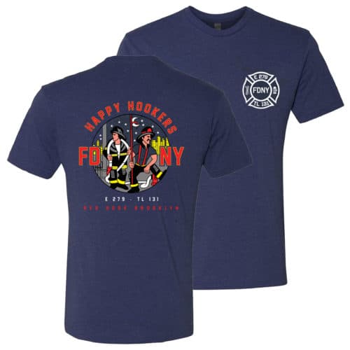 RED HOOK BROOKLYN FDNY ENGINE 279 HOUSE T-SHIRT