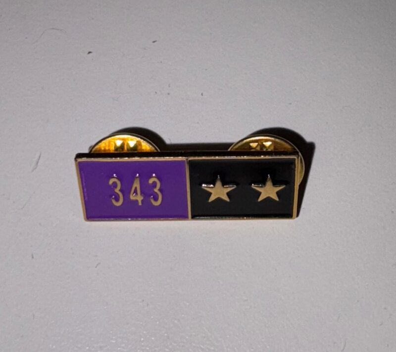 343 Bar Pin