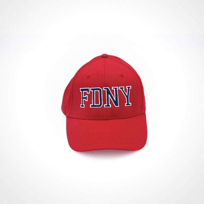 FDNY Red Baseball Hat - Image 2