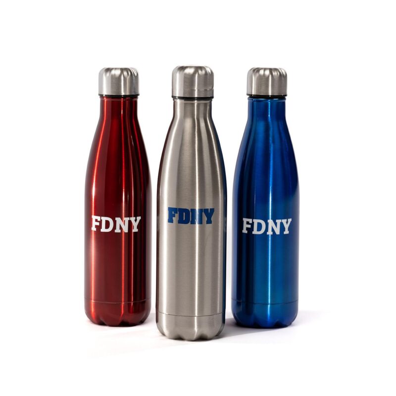 Metal FDNY Water Bottle
