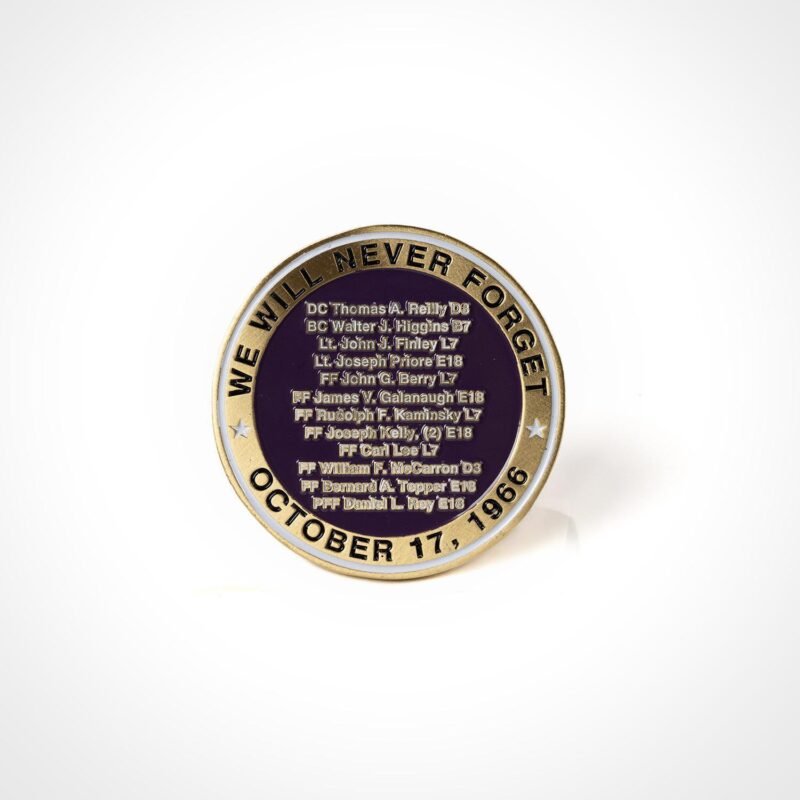 FDNY 23rd Street Fire 50th Year Commemorative Coin - Image 2