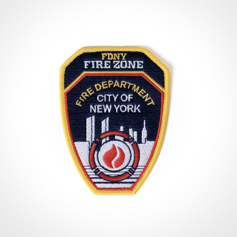Official FDNY Fire Zone Patch