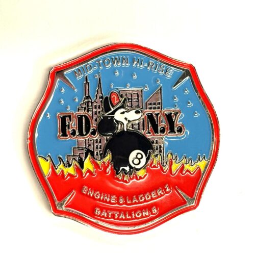 FDNY MIDTOWN HIGH RISE CHALLENGE COIN