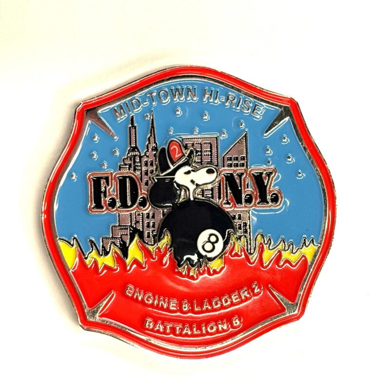 FDNY MIDTOWN HIGH RISE CHALLENGE COIN