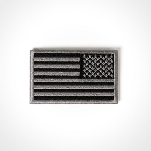 Official Flag Silver and Black FDNY Patch