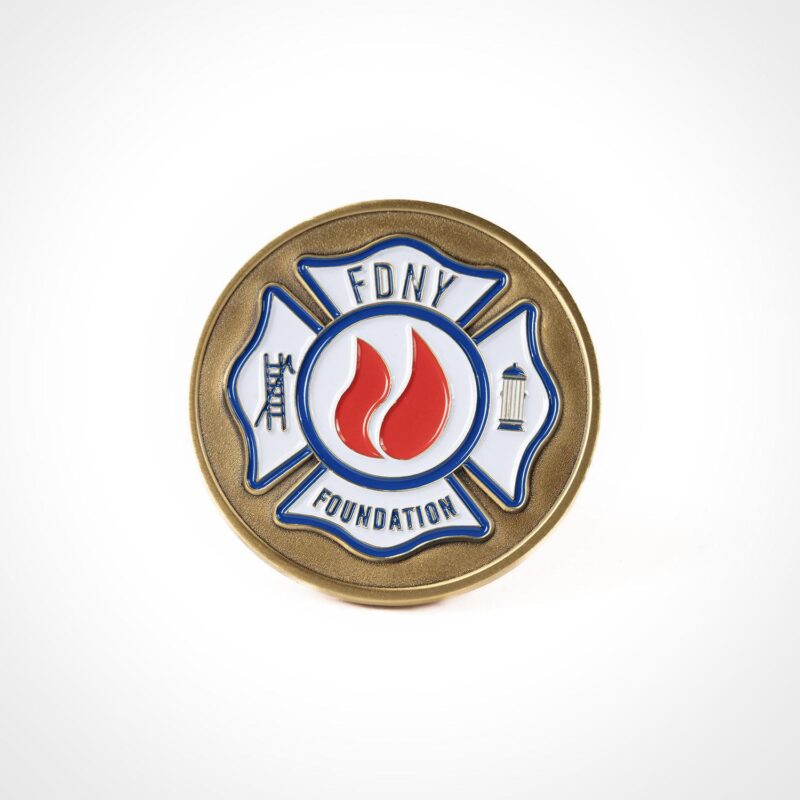 FDNY Foundation and Fire Zone Coin - Image 2