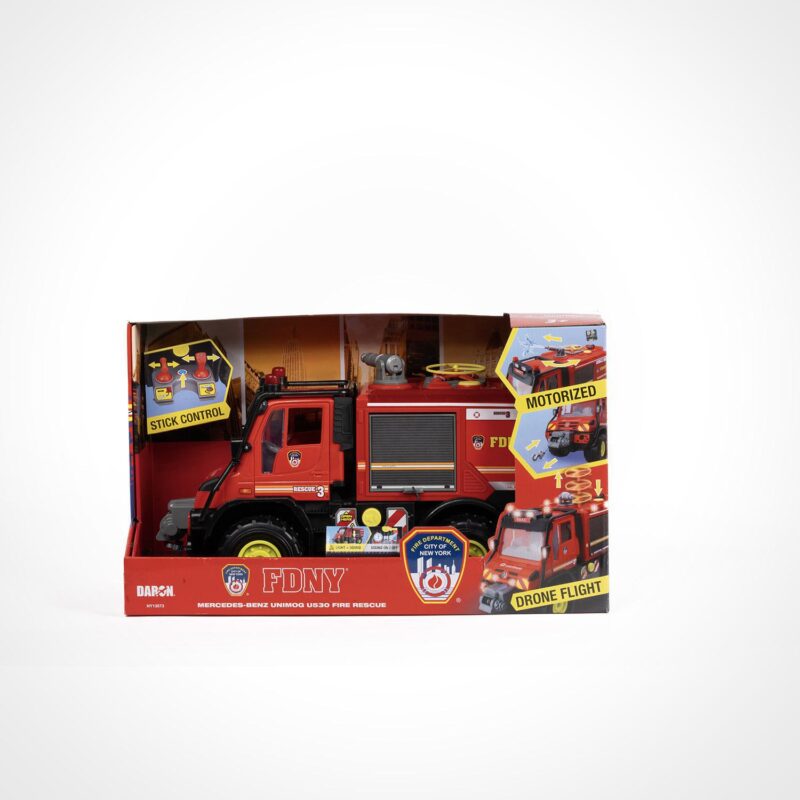 FDNY Rescue Truck with Water Gun & Drone
