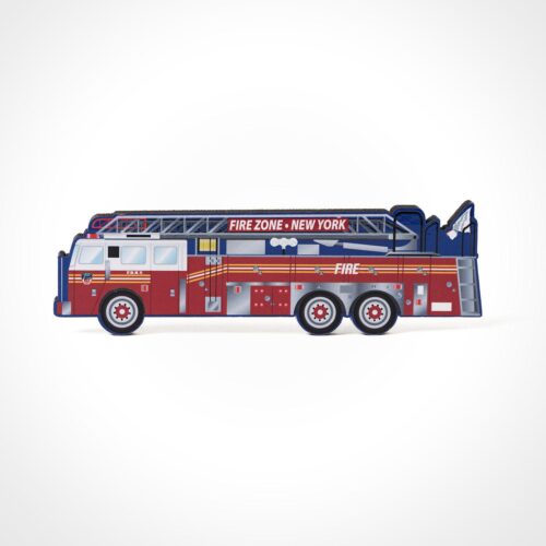 3-D Fire Truck Magnet