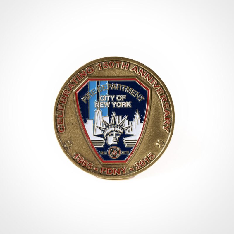 FDNY 150th Anniversary Challenge Coin