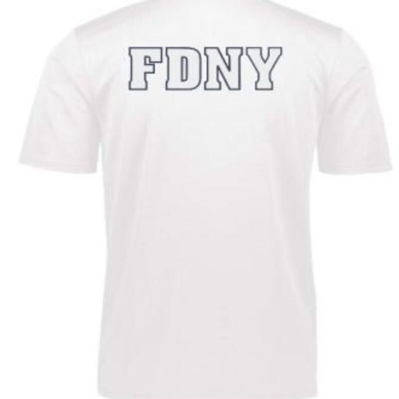 FDNY LIMITED POLO SHIRTS-WHITE