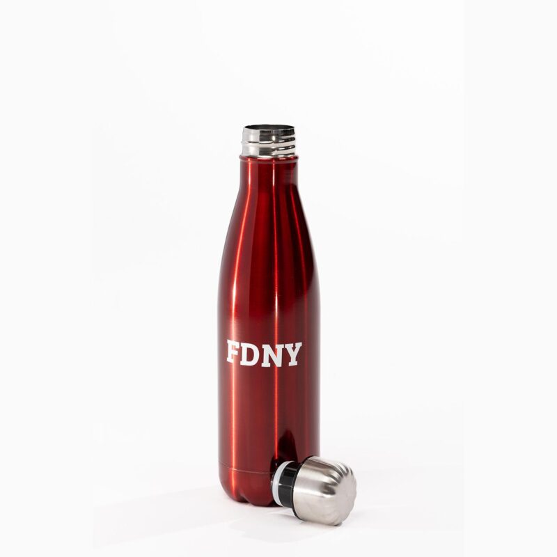 Metal FDNY Water Bottle - Image 2