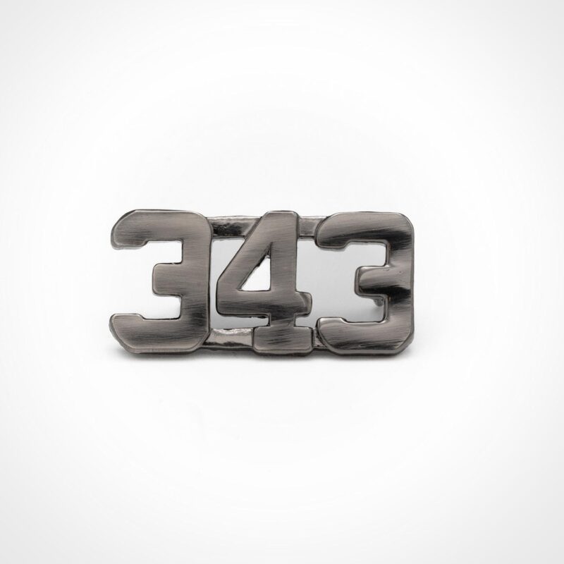 343 Pewter Lapel Pin - Image 2