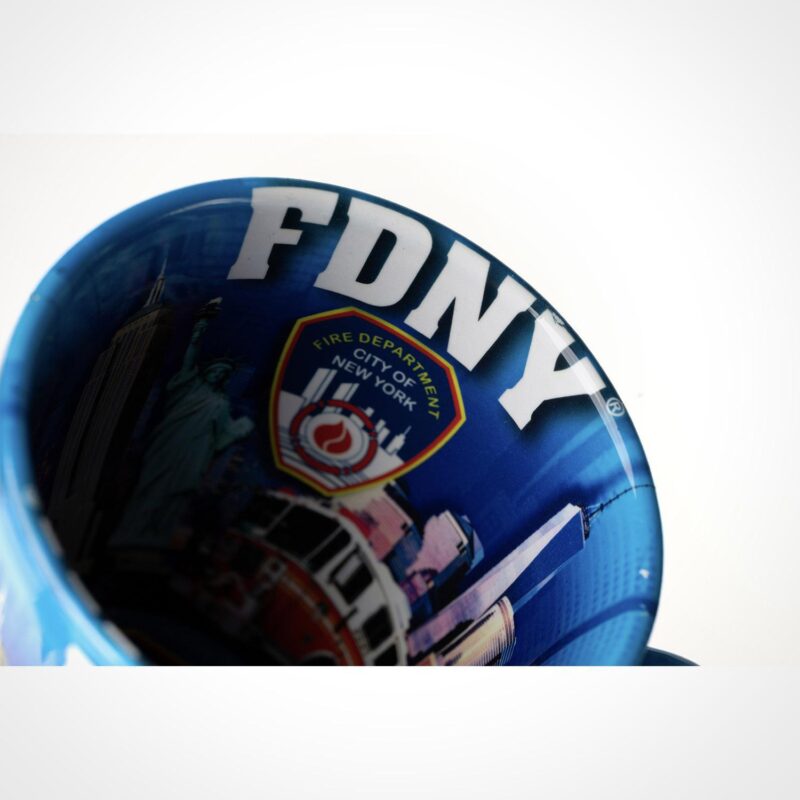 Java Cup FDNY Blue Mug - Image 2