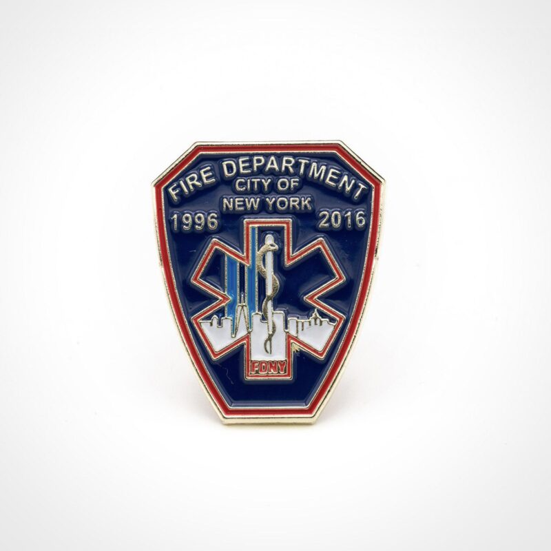 FDNY EMS 20th Anniversary Pin