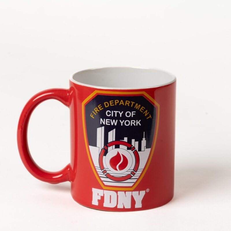 FDNY Shield Mug (Red)