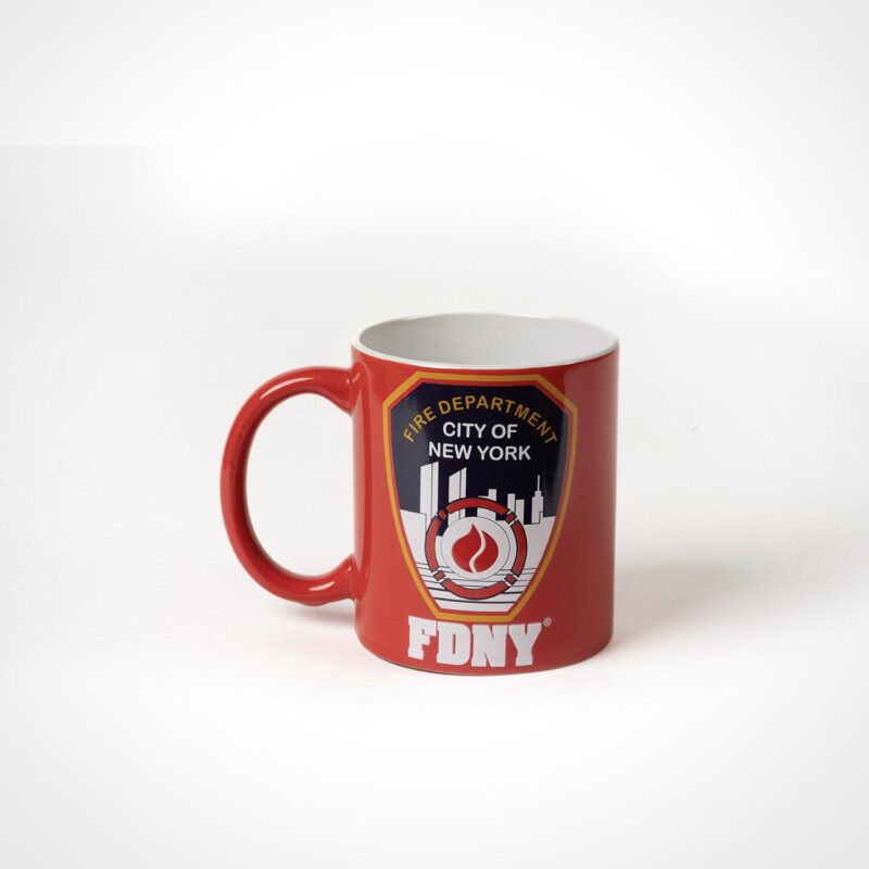 FDNY Shield Mug (Red) - Image 2