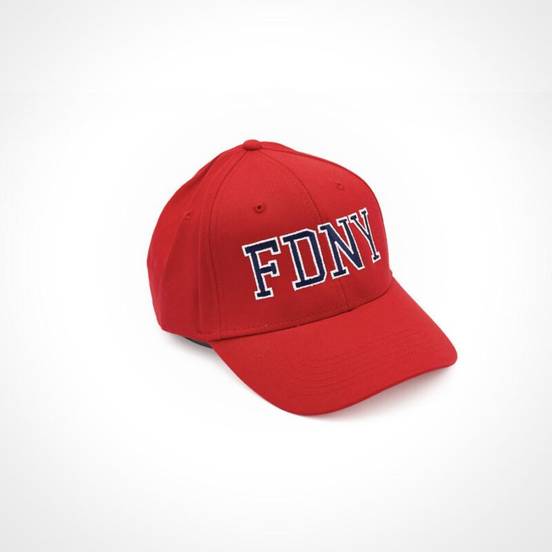 FDNY Red Baseball Hat - Image 3