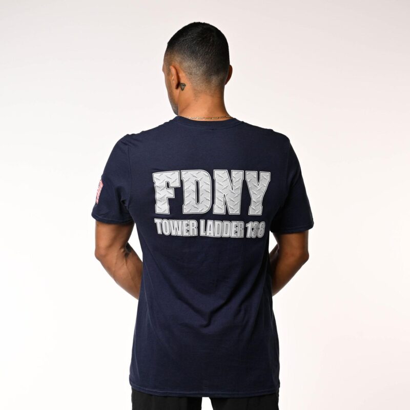 FDNY "Corona Tigers" Diamond Plate House T-Shirt (TL138)