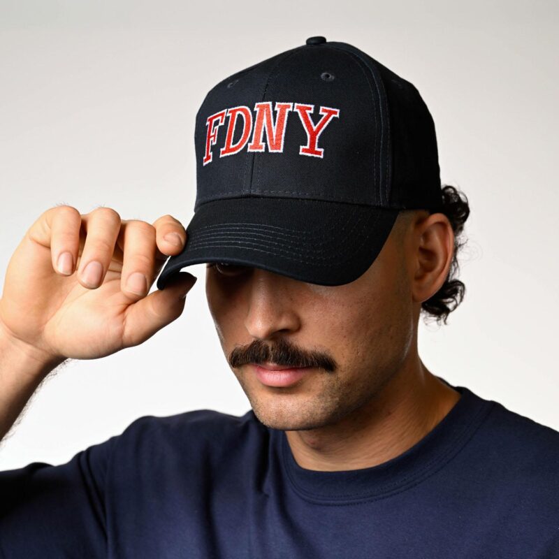 FDNY 9/11 Flag Baseball Hat - Image 5