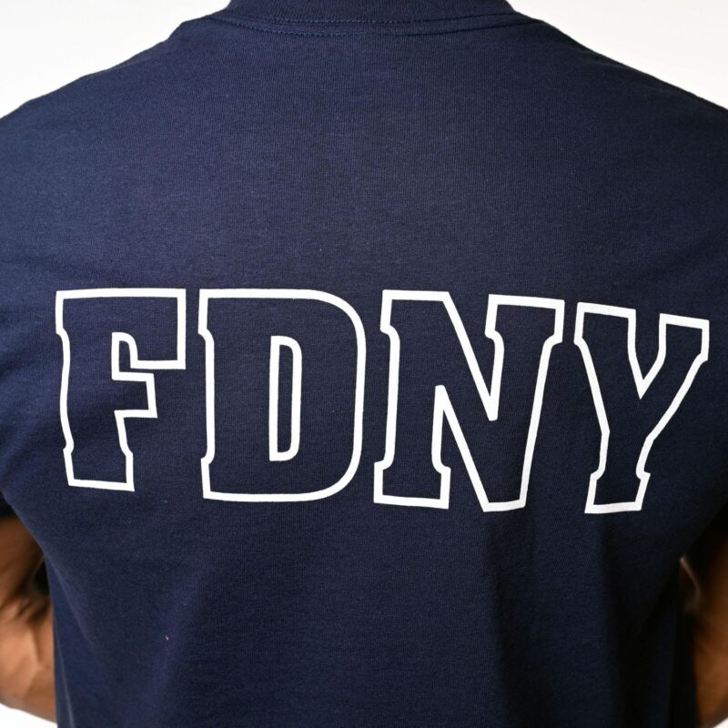126 Maltese Cross Duty T-Shirt with FDNY on Back (2 Colors) - Image 5