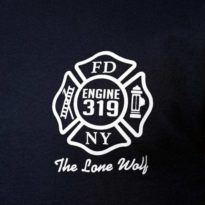Lone Wolf with Eyes House T-Shirt (E319) - Image 4