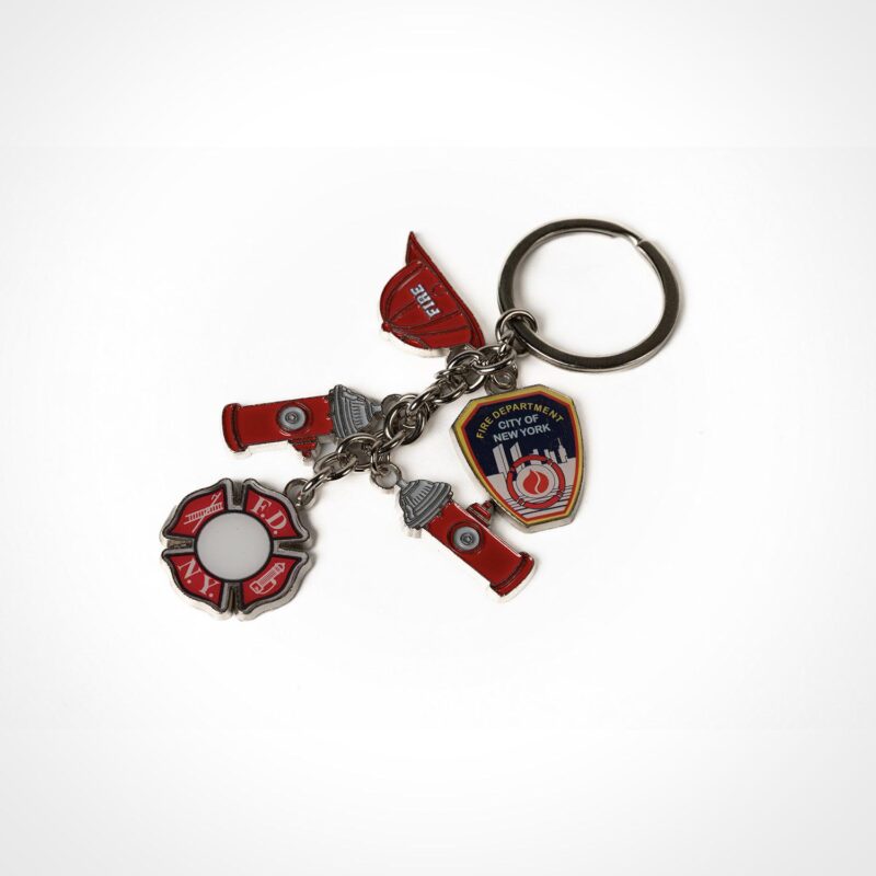 FDNY Charm Key Ring