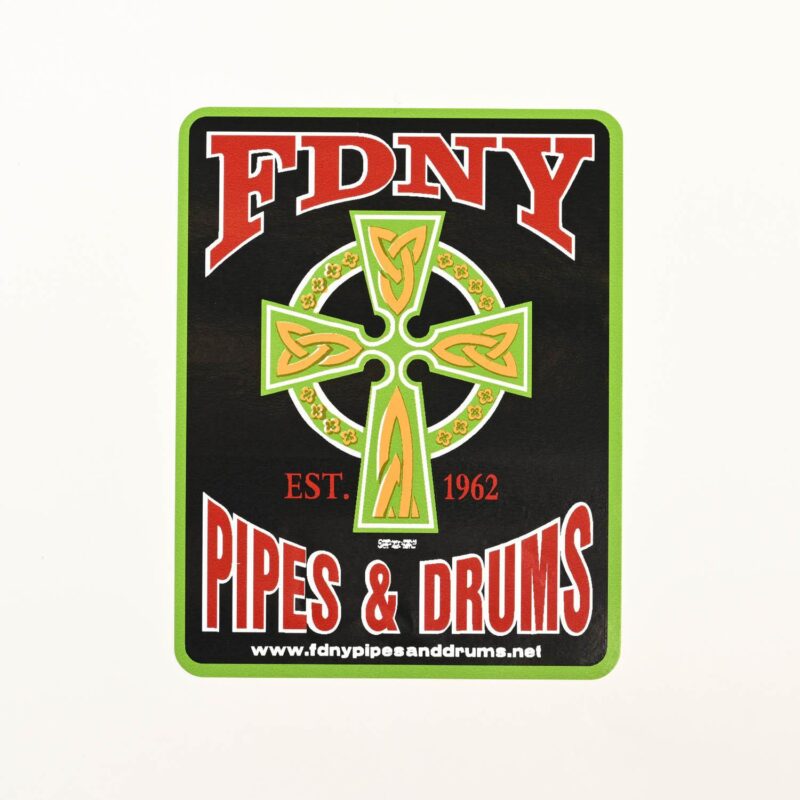 FDNY Pipes & Drums Decal