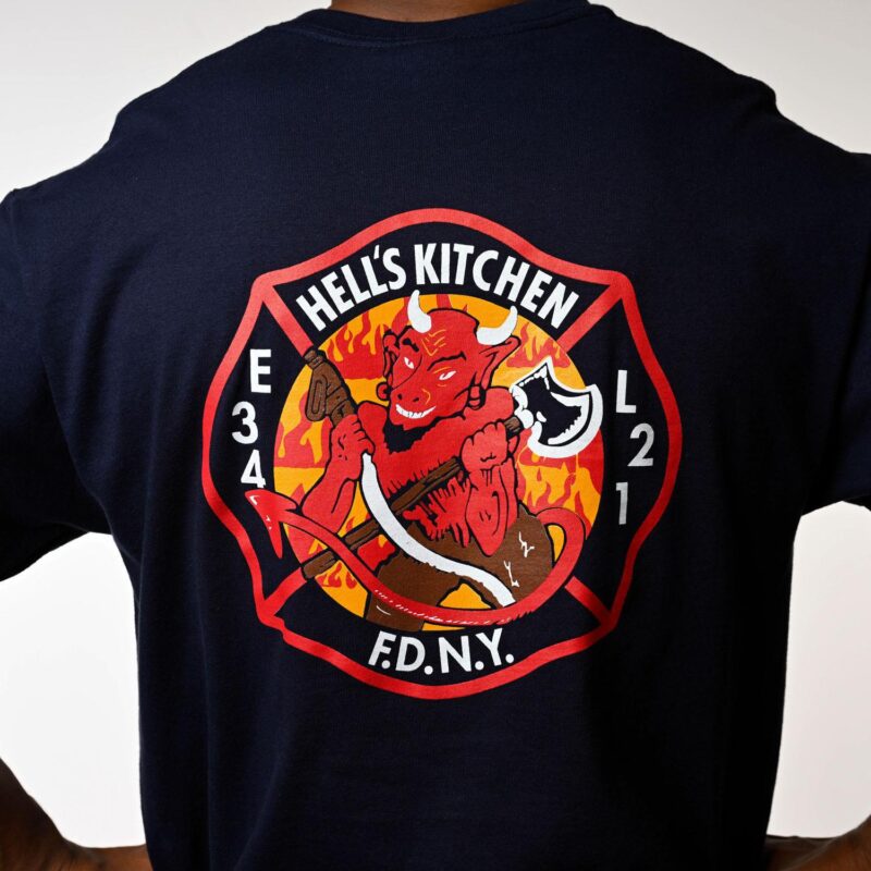 FDNY Hell’s Kitchen House T-Shirt (E34-L21) - Image 2