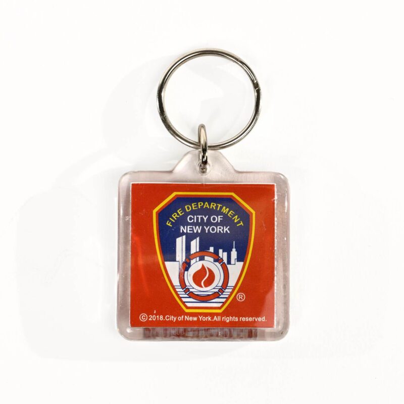 FDNY Lucite Keychain