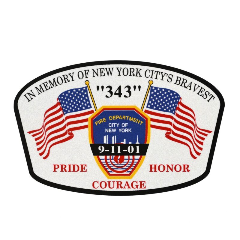 FDNY 9/11 “Pride Honor Courage” Decal