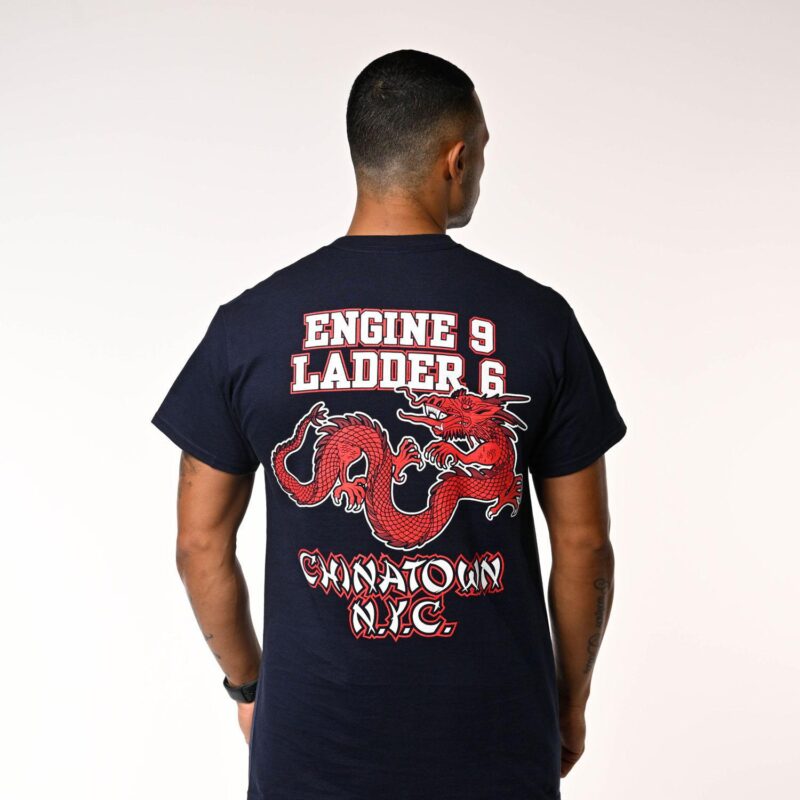 FDNY E-9 / L-6 Chinatown House T-Shirt - Image 2