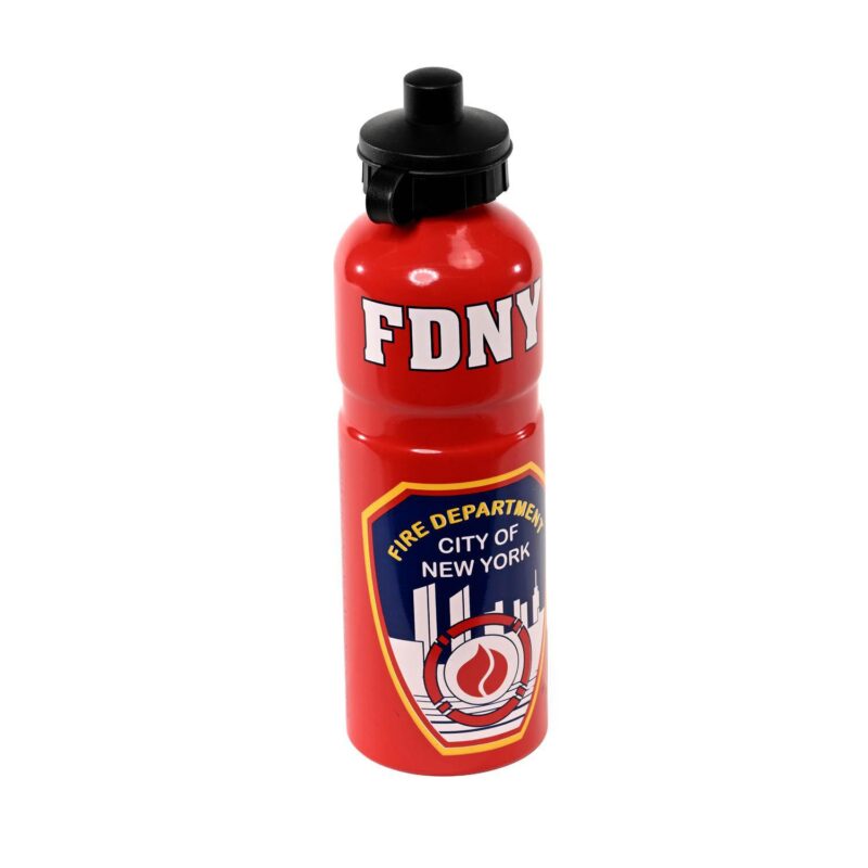 FDNY Red Stainless Steel Water Bottle