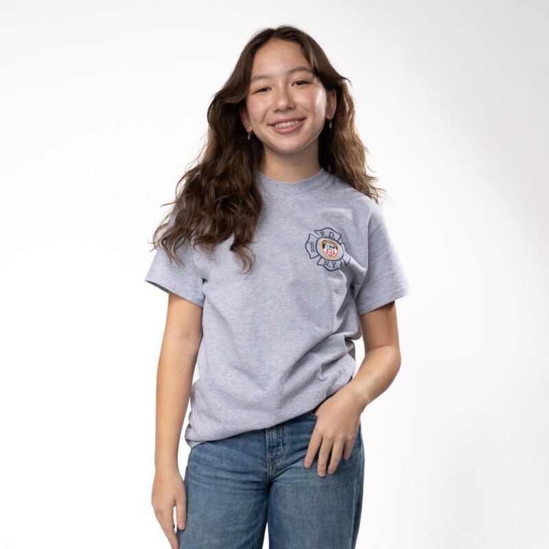 126 Maltese Cross Duty T-Shirt with FDNY on Back (2 Colors)