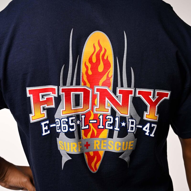 FDNY Rockaway Beach Engine 265-Ladder 121 Tee