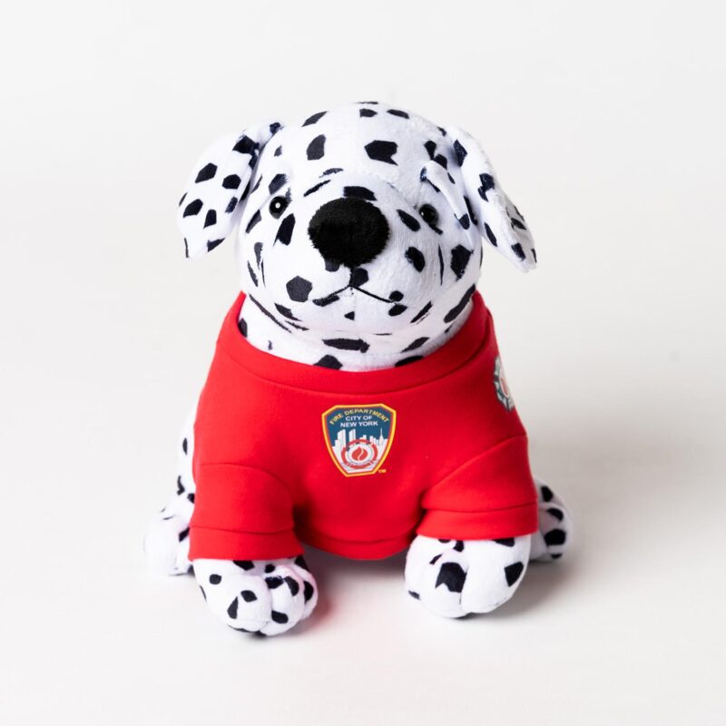 FDNY Dalmatian Plush with T-Shirt